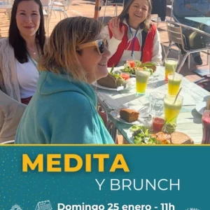 Camina, brunch y medita