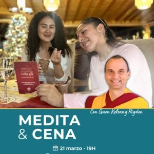 medita y cena Guen Rigden